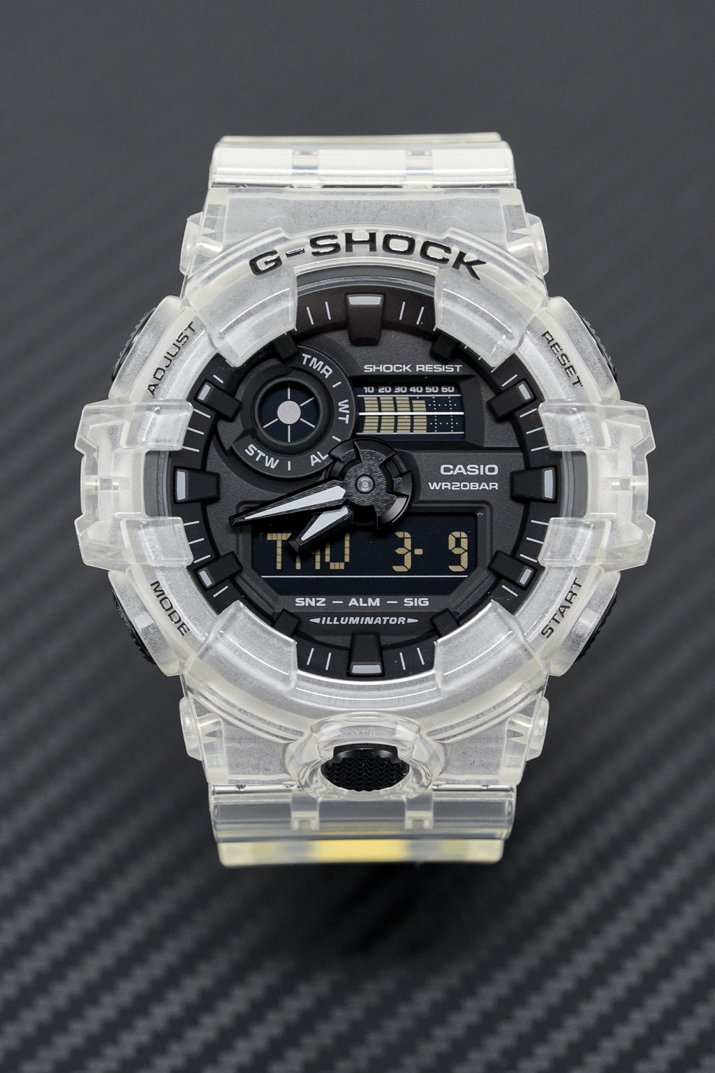 Casio G-Shock Watch Skeleton Series Clear/Black