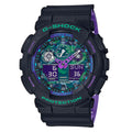 Casio G-Shock Watch Men's 90's Retro Green/Purple