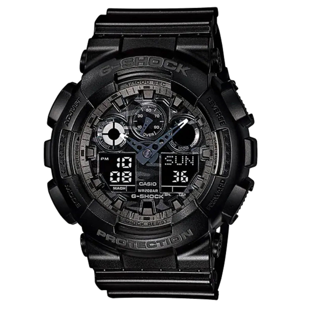 Casio G-Shock Watch Men's Black Camo