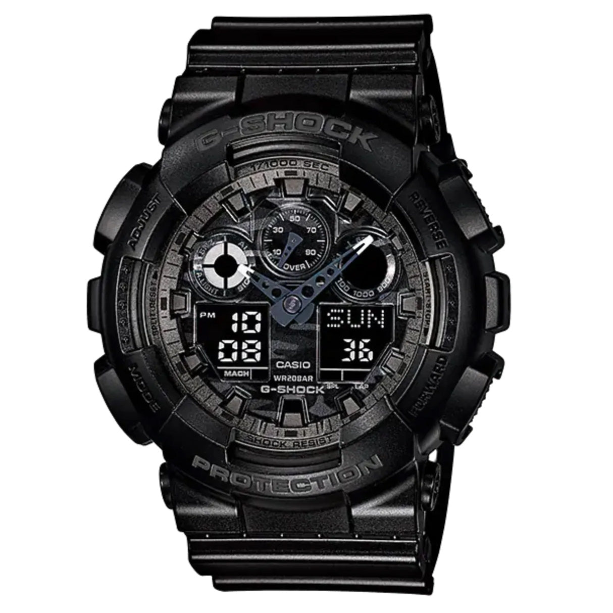 Casio G-Shock Watch Men's Black Camo