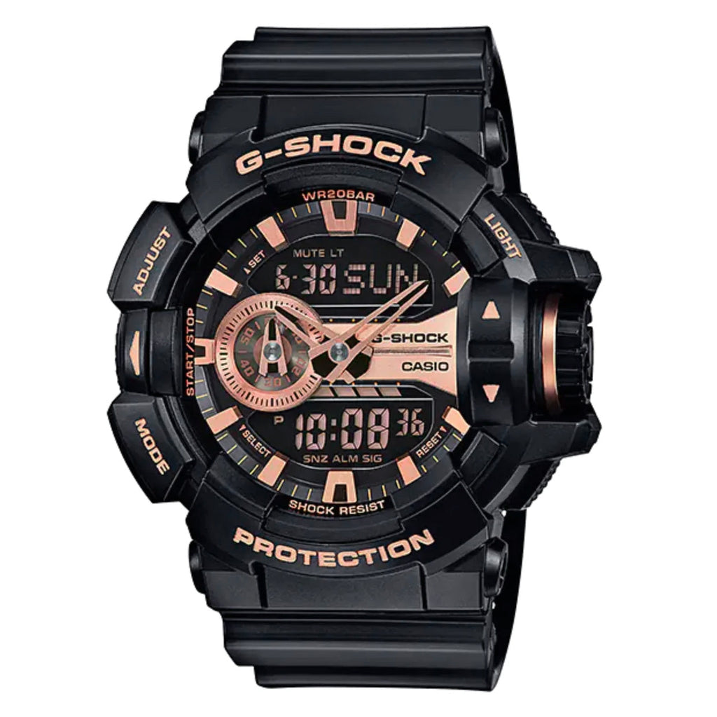 Casio G-Shock Watch Men's Oversized Rose Gold