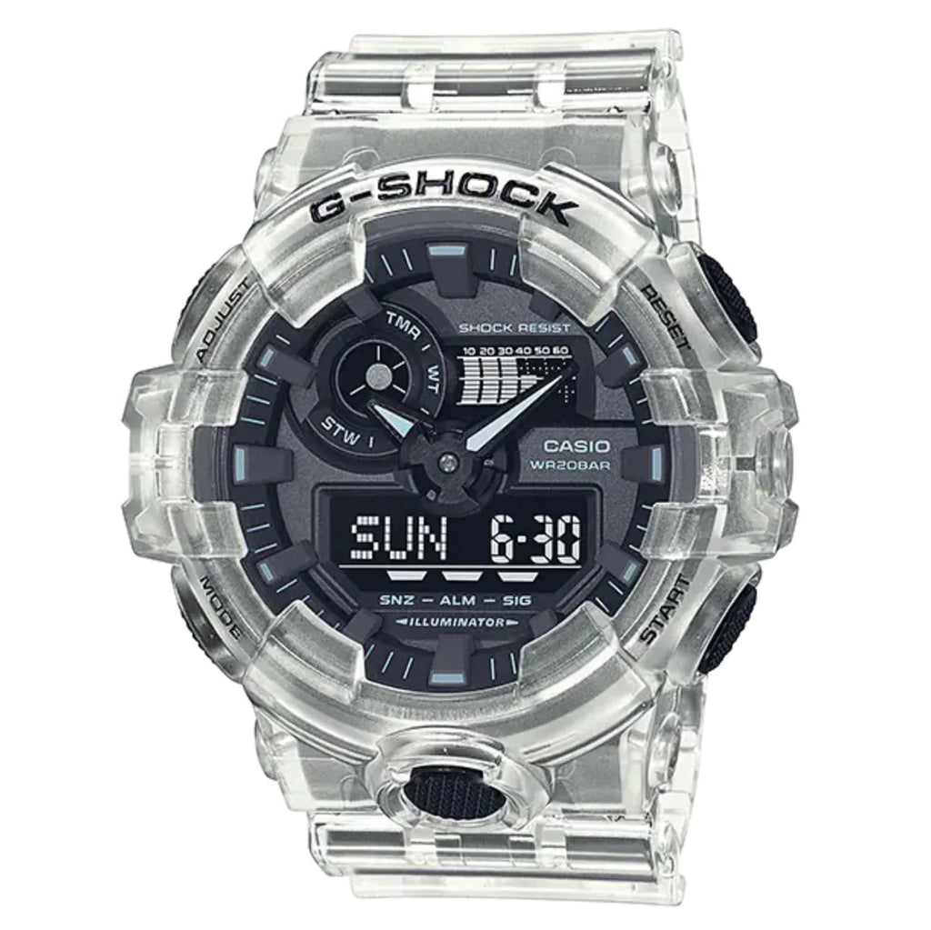 Casio G-Shock Watch Skeleton Series Clear/Black