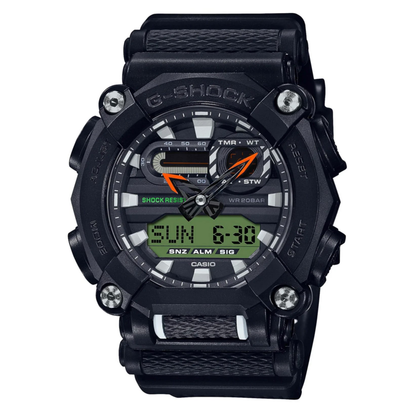 Casio G-Shock Watch Heavy Duty Black