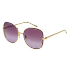 Gucci Women's Sunglasses Oversized Square Gold