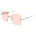 Gucci Women's Sunglasses Oversized Square Pink
