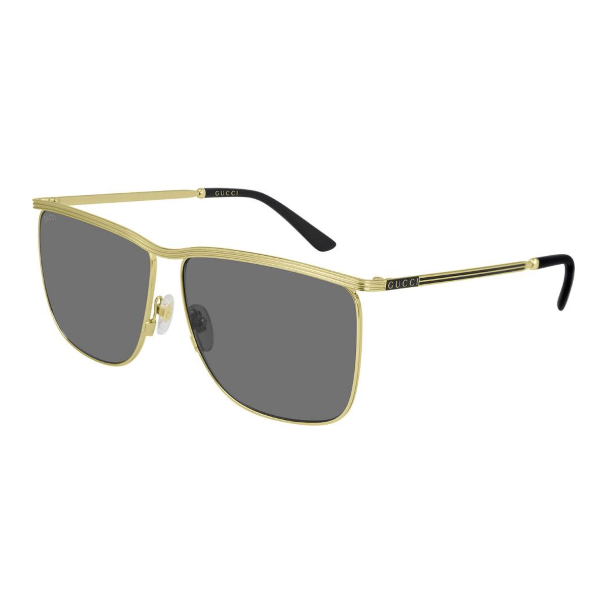 Gucci Men's Sunglasses Classic Square Gold