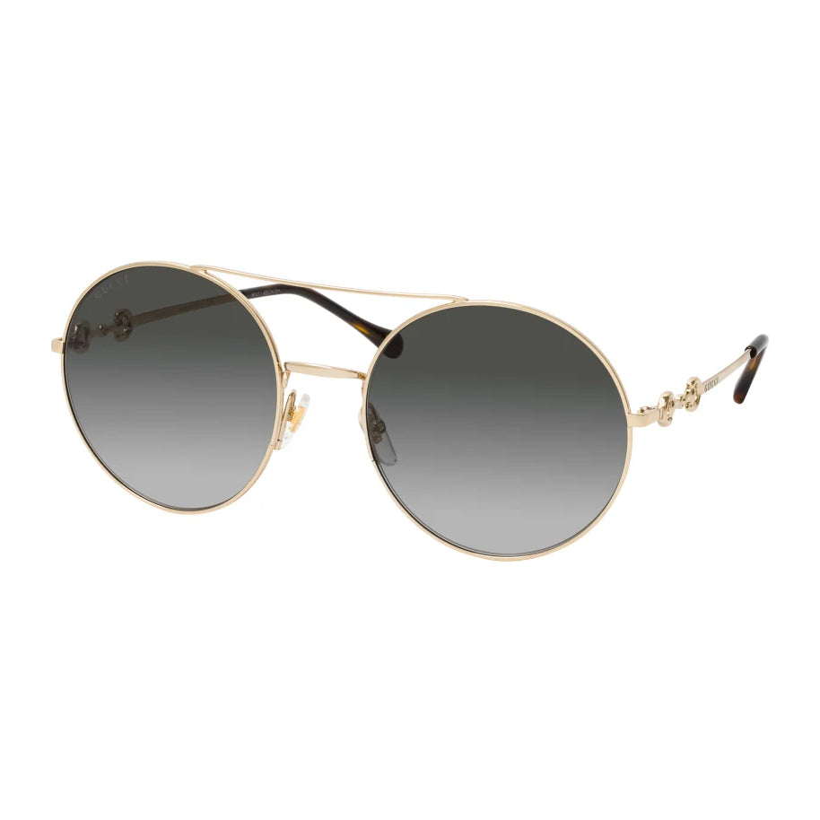 Gucci Women's Sunglasses Round Gold