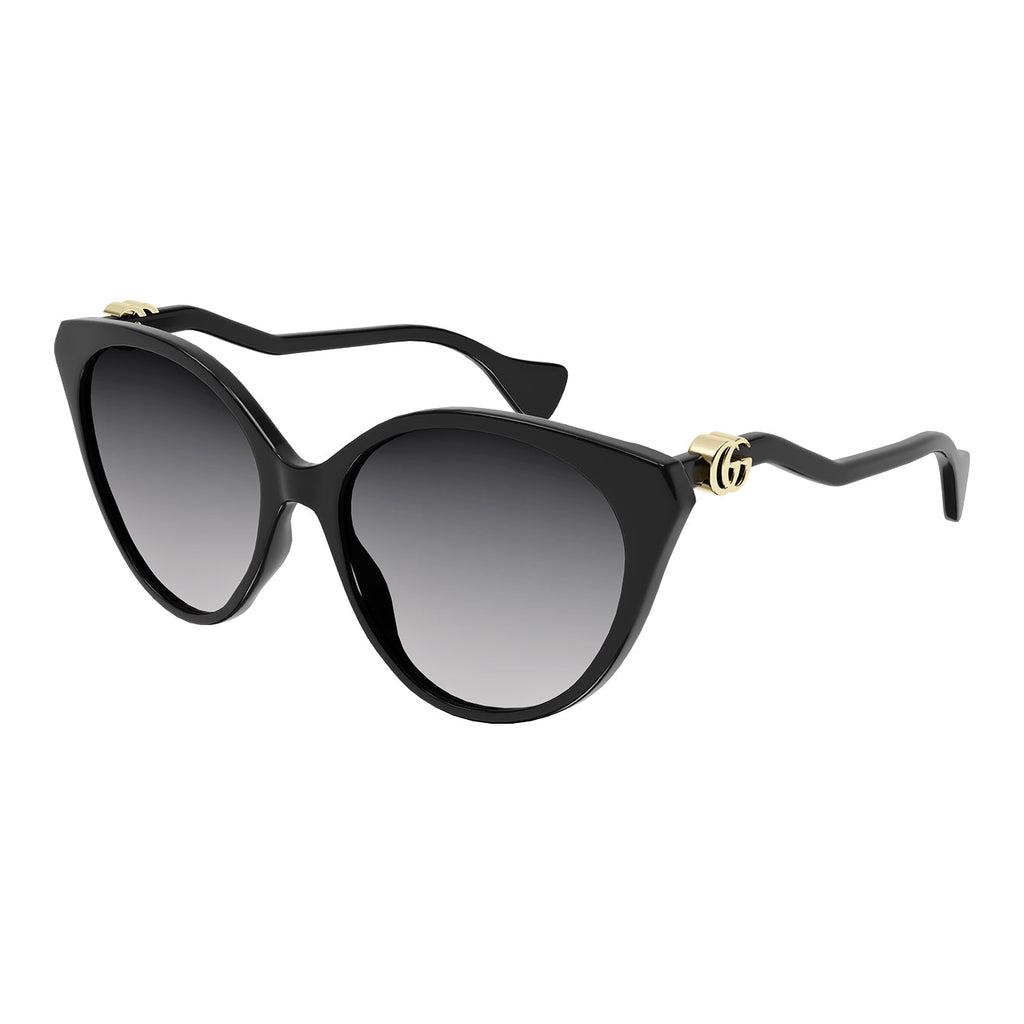Gucci Women's Sunglasses Cat Eye Square Black