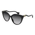 Gucci Women's Sunglasses Cat Eye Square Black