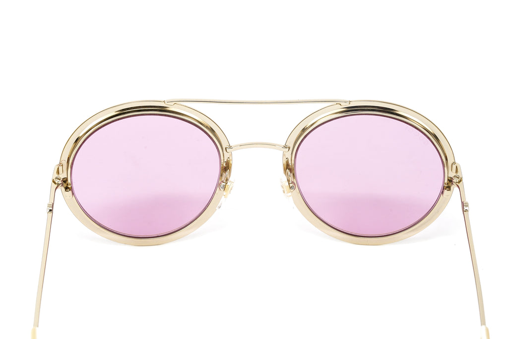Gucci Women's Sunglasses Round Pilot Pink
