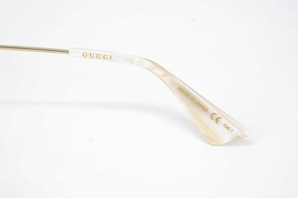 Gucci Women's Sunglasses Round Pilot Blue