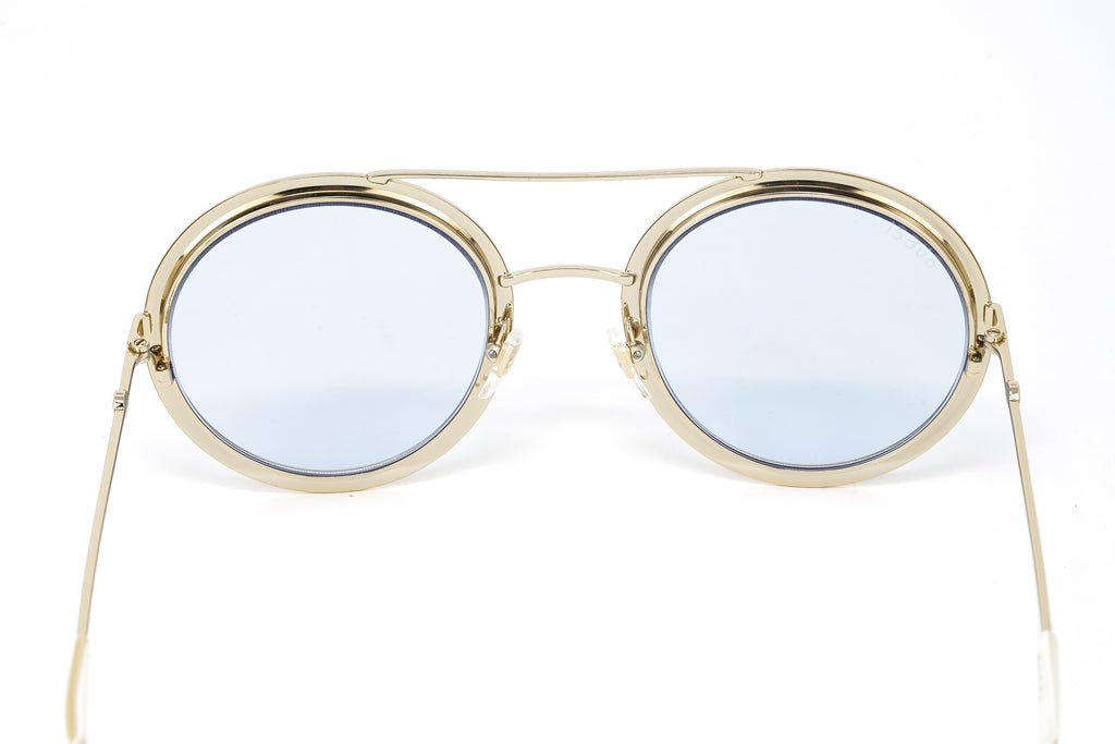 Gucci Women's Sunglasses Round Pilot Blue