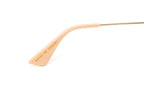 Gucci Women's Sunglasses Oversized Round Gold Band