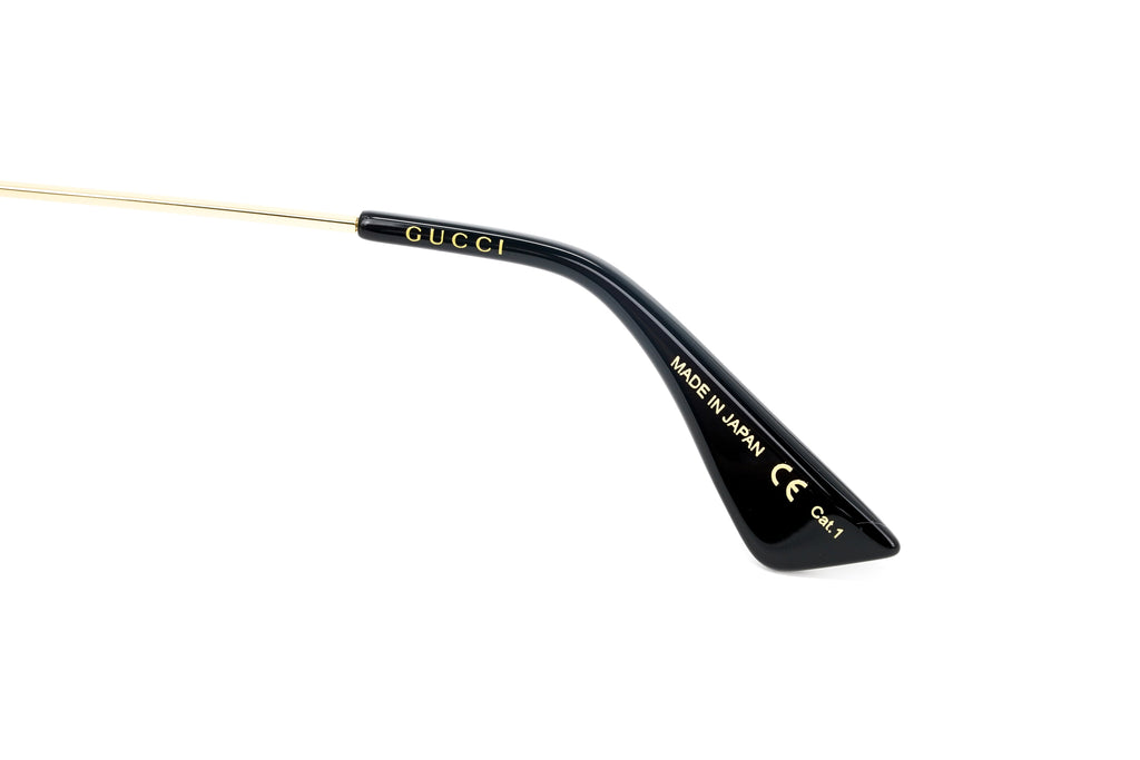 Gucci Women's Sunglasses Oversized Round Gold Soave Amore