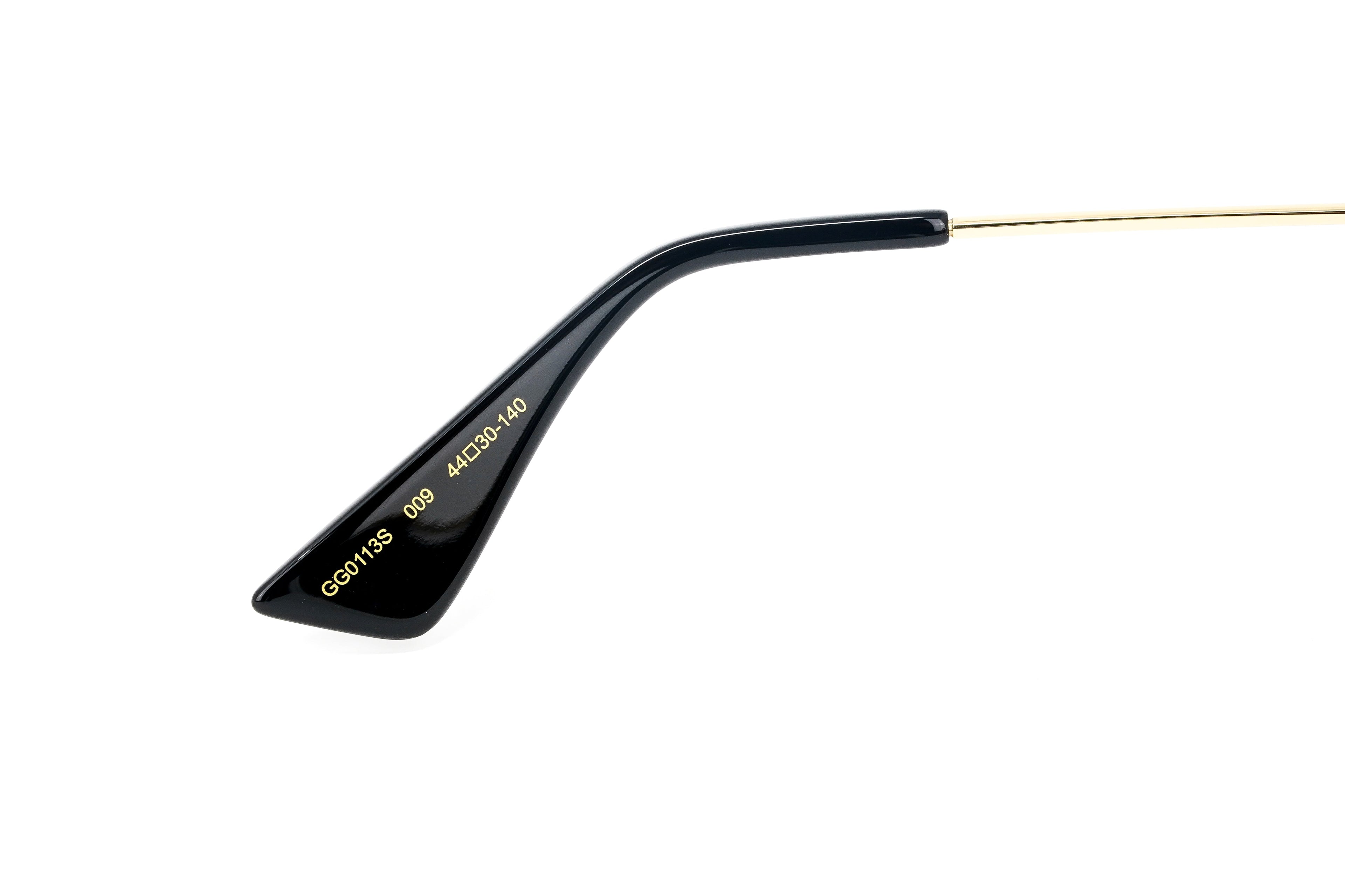Gucci Women's Sunglasses Oversized Round Gold Soave Amore