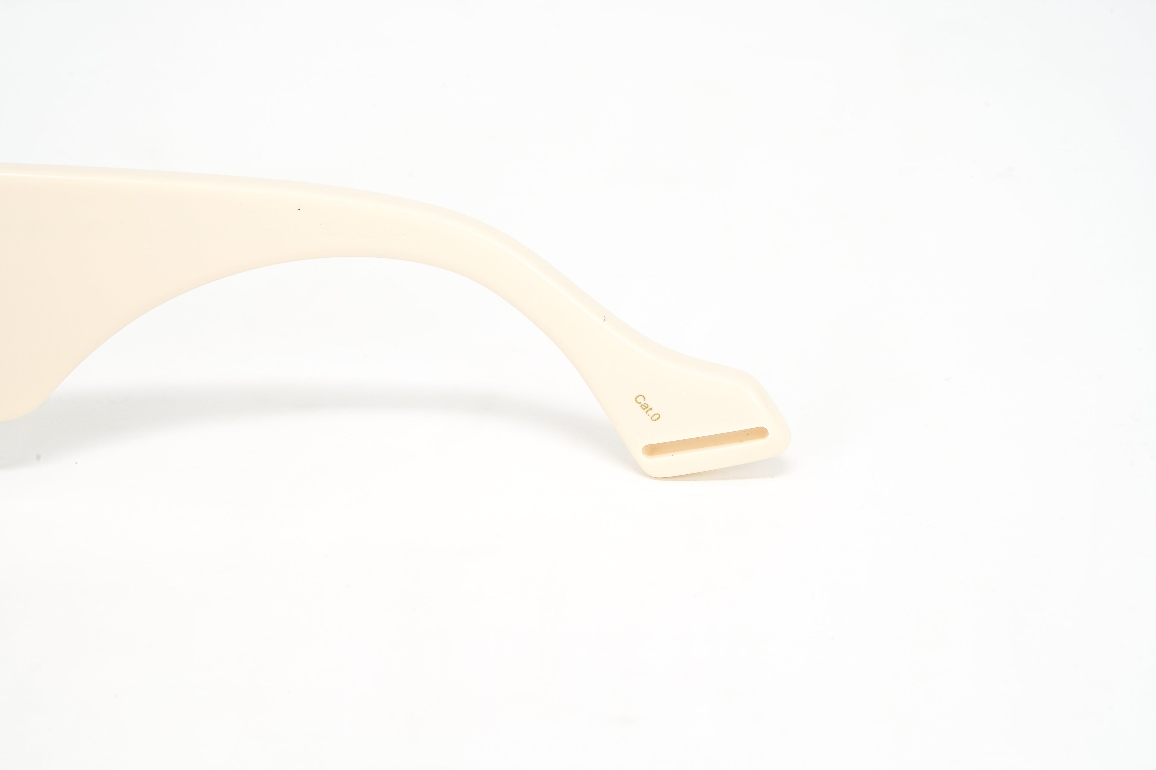 Gucci Men's Sunglasses Oversized Round Chunky Ivory