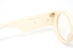 Gucci Men's Sunglasses Oversized Round Chunky Ivory