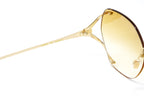 Gucci Women's Sunglasses Oversized Oval Gold