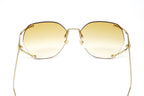 Gucci Women's Sunglasses Oversized Oval Gold