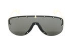 Gucci Unisex Sunglasses Oversized Black Gold