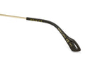 Gucci Unisex Sunglasses Oversized Pilot Blue Gold