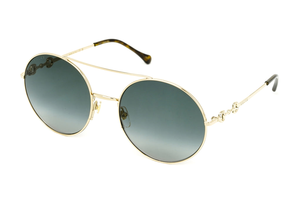 Gucci Women's Sunglasses Round Gold