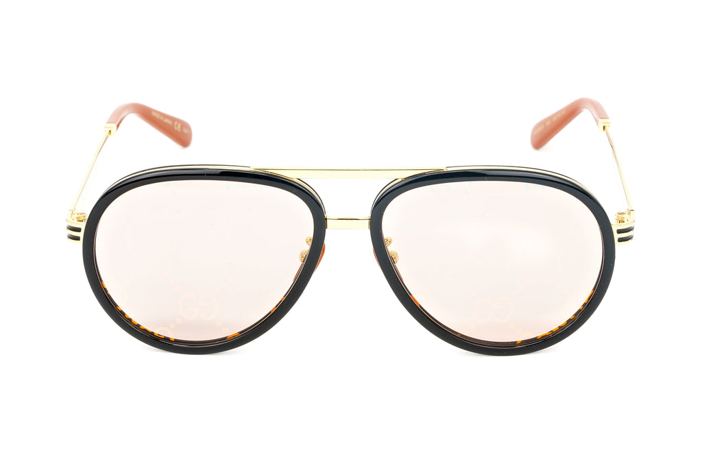Gucci Men's Sunglasses Pilot Monogram Lenses