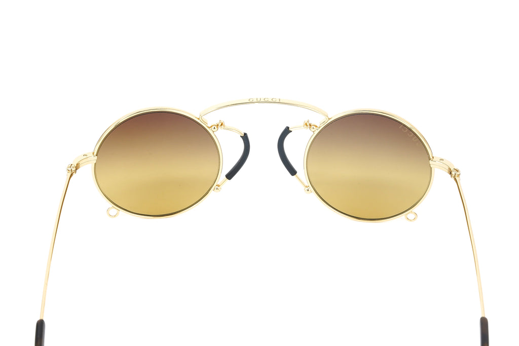 Gucci Women's Sunglasses Round Gold
