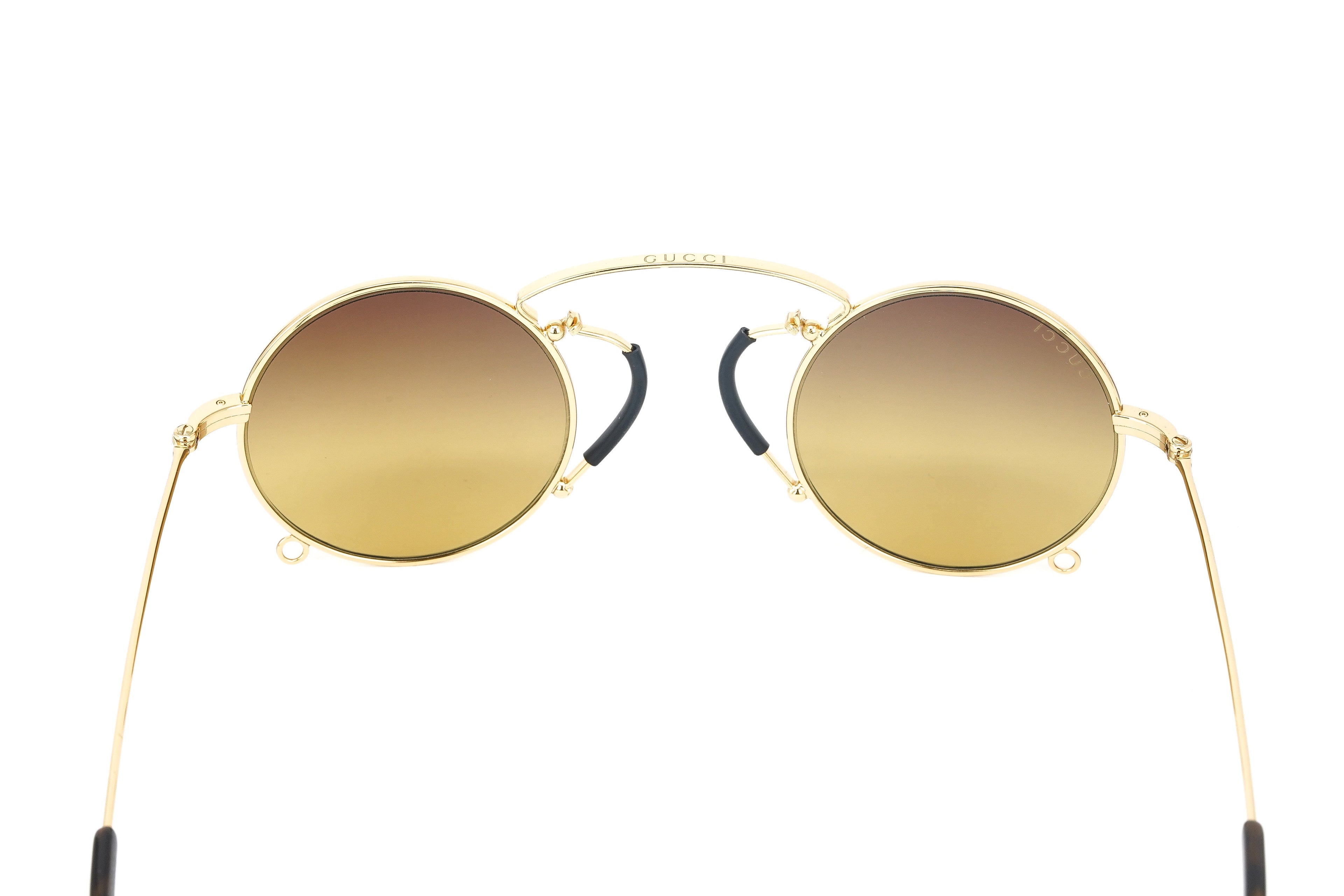 Gucci Women's Sunglasses Round Gold