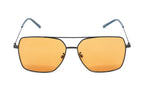Gucci Men's Sunglasses Square Pilot Black Orange