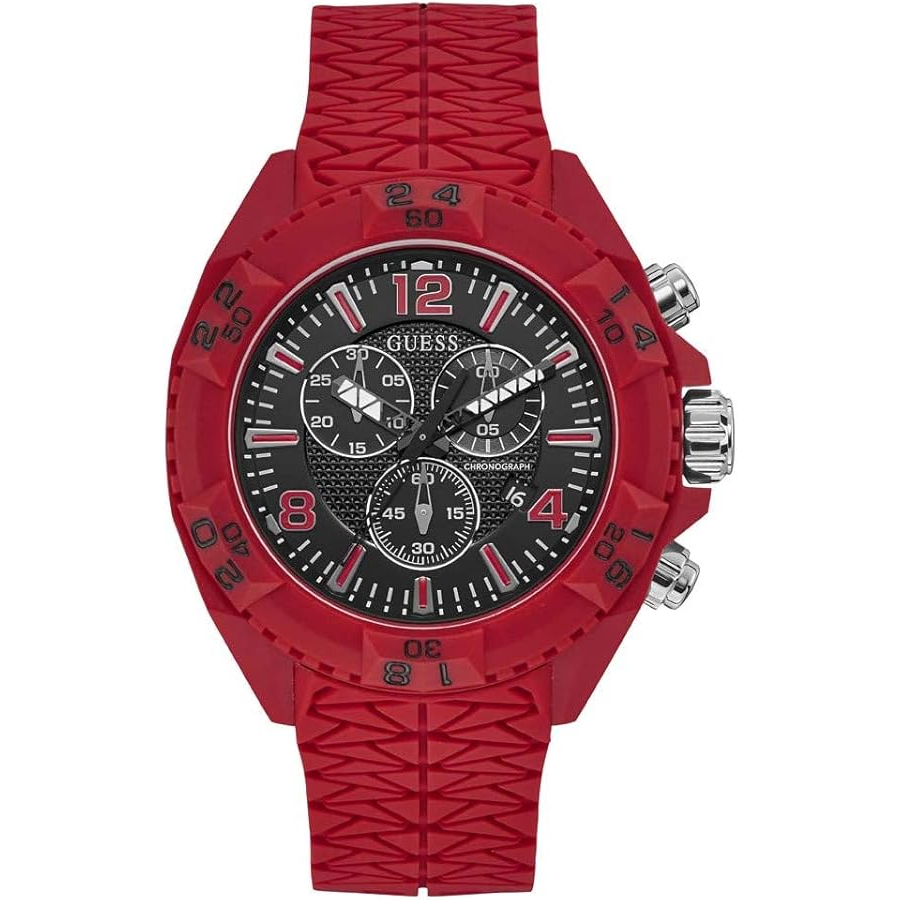 Guess Thor Men's Red Chronograph Watch