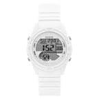 Guess Bounce Ladies' White Digital Watch