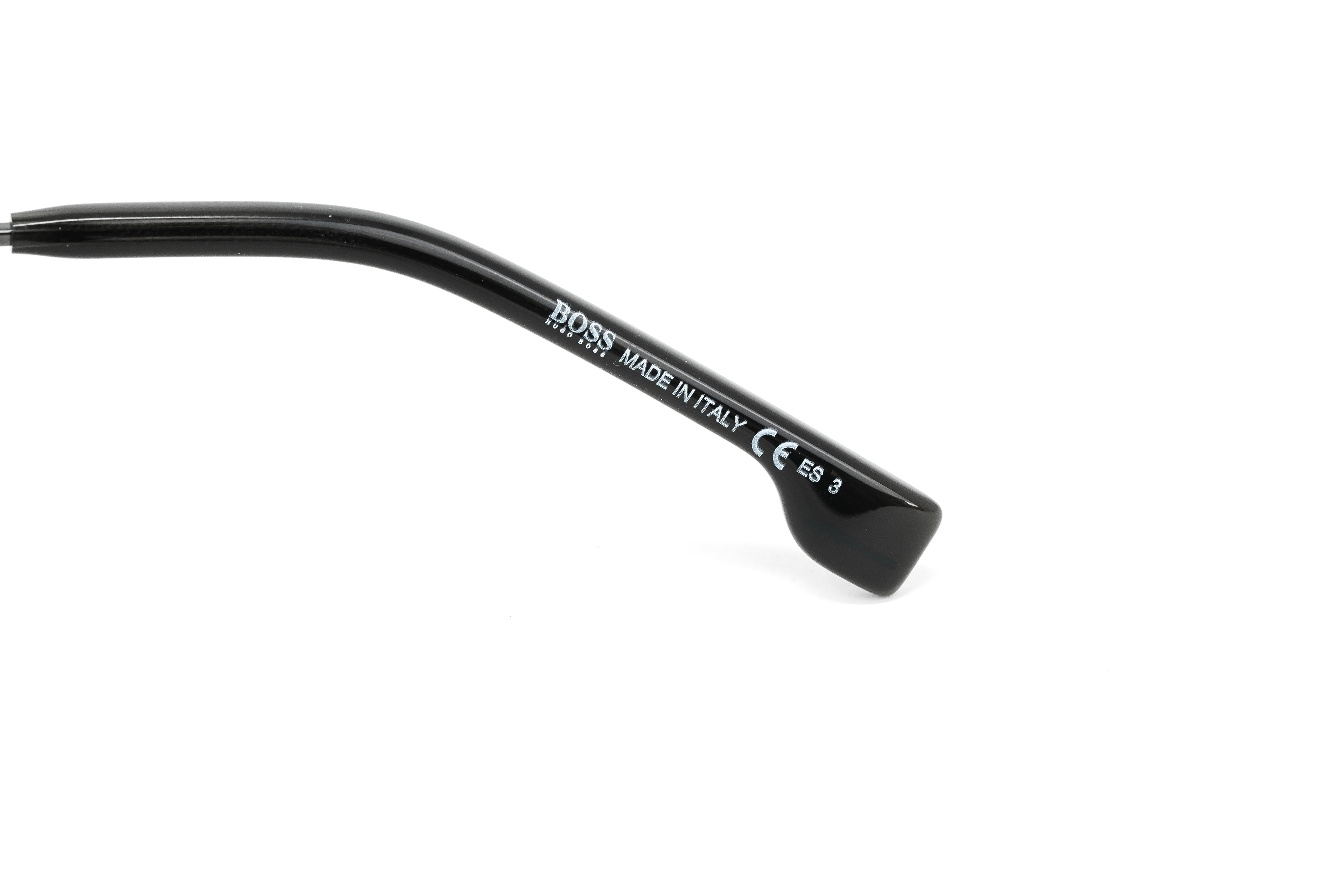 Boss by BOSS Men's Sunglasses Square Browline Grey