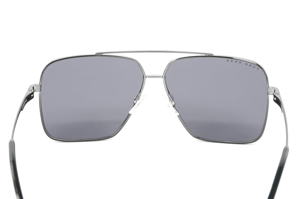 Boss by BOSS Men's Sunglasses Square Browline Grey