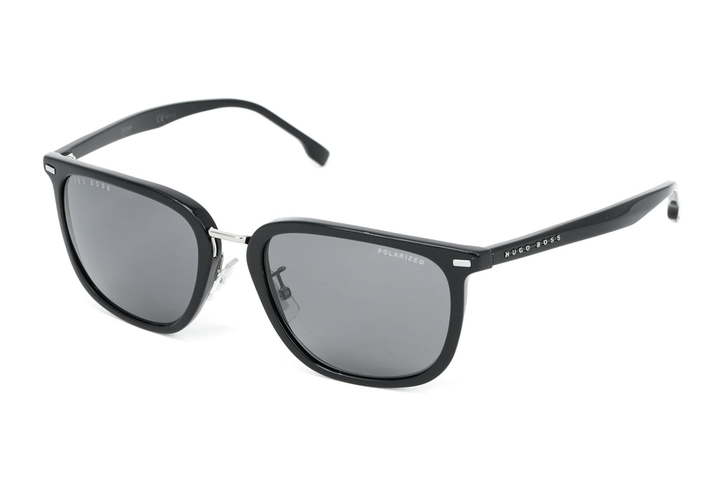 Boss by BOSS Men's Sunglasses Classic Square Black/Grey