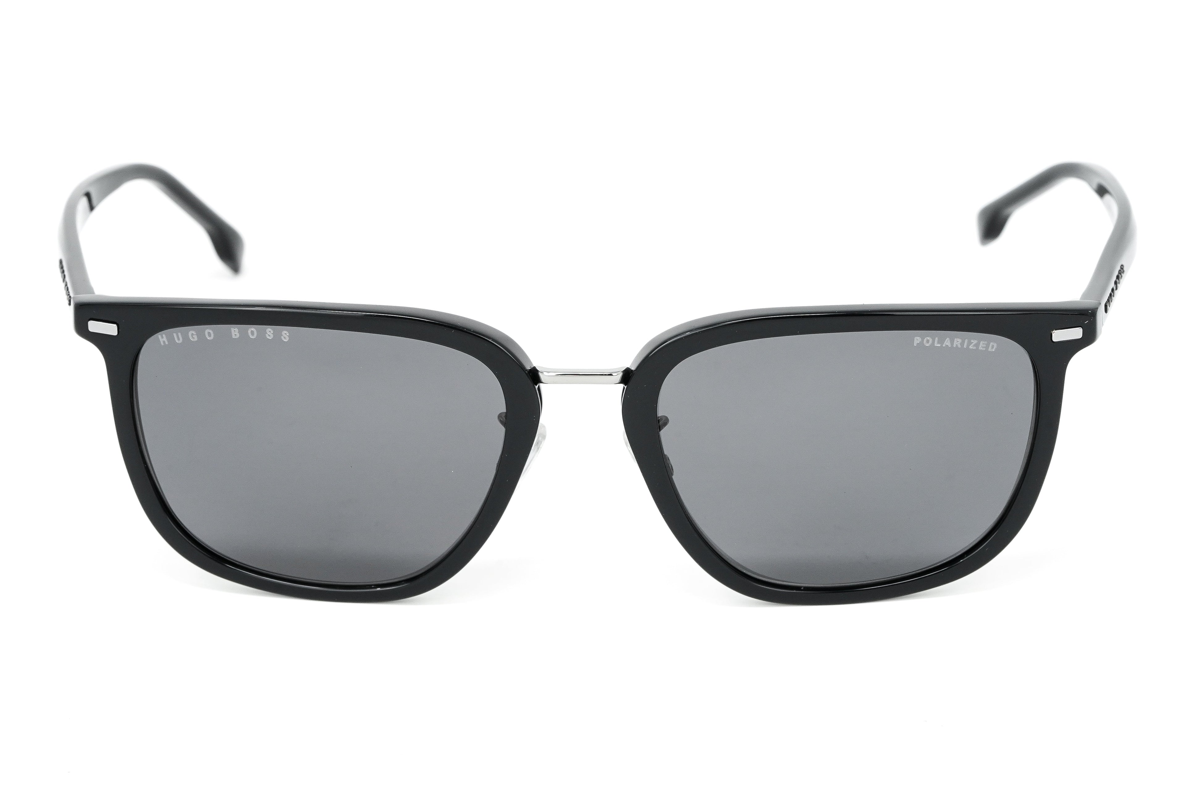 Boss by BOSS Men's Sunglasses Classic Square Black/Grey