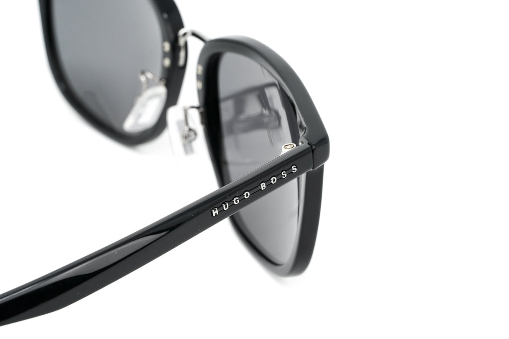 Boss by BOSS Men's Sunglasses Classic Square Black/Grey