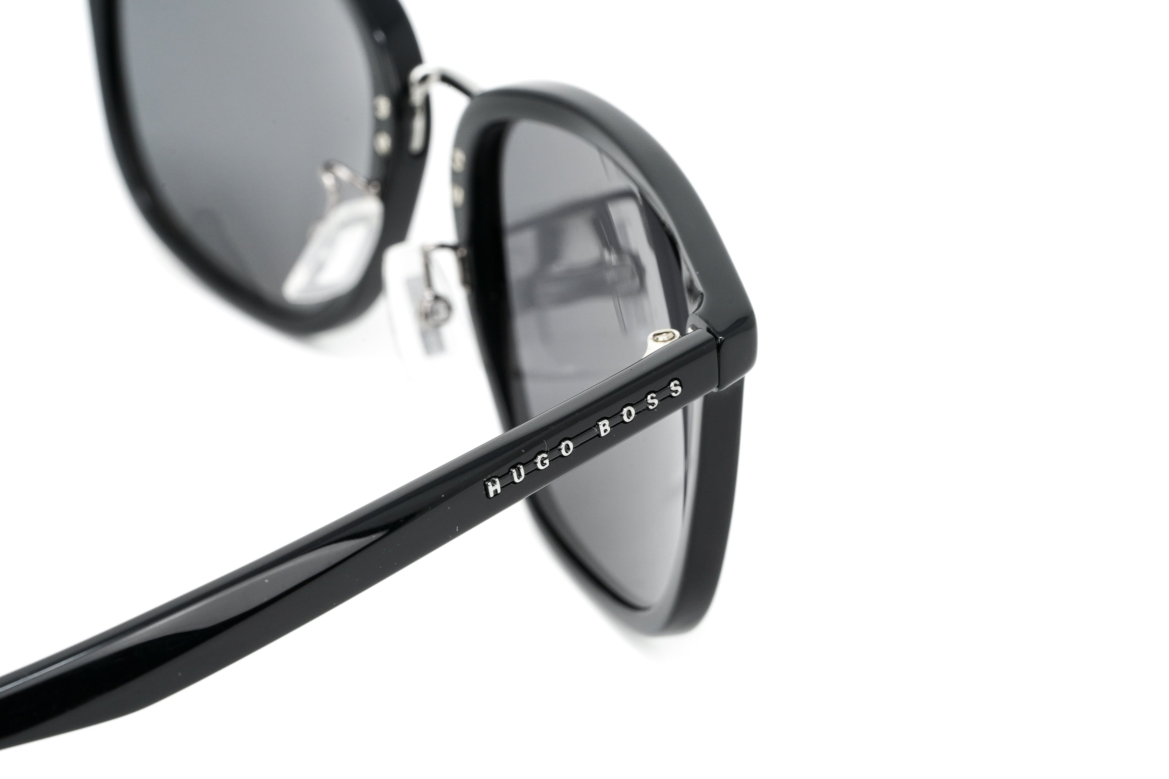 Boss by BOSS Men's Sunglasses Classic Square Black/Grey