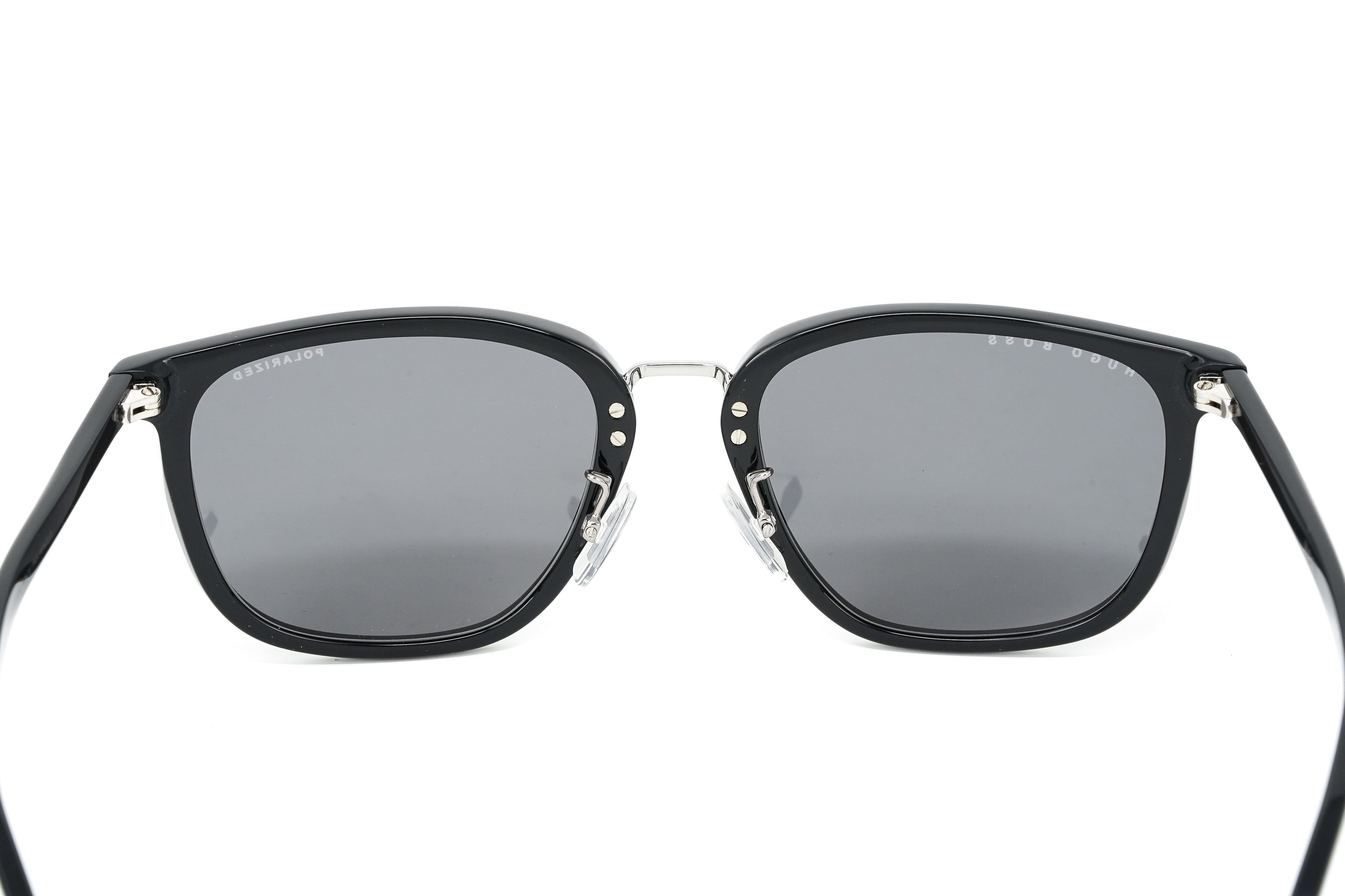 Boss by BOSS Men's Sunglasses Classic Square Black/Grey