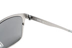 Boss by BOSS Men's Sunglasses Classic Square Silver/Grey