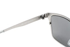 Boss by BOSS Men's Sunglasses Classic Square Silver/Grey