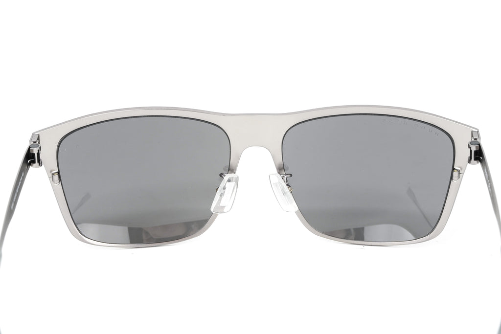 Boss by BOSS Men's Sunglasses Classic Square Silver/Grey