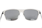 Boss by BOSS Men's Sunglasses Classic Square Silver/Grey