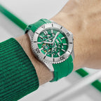 Venezianico Automatic Watch Nereide UltraLeggero 42 Skeleton Green