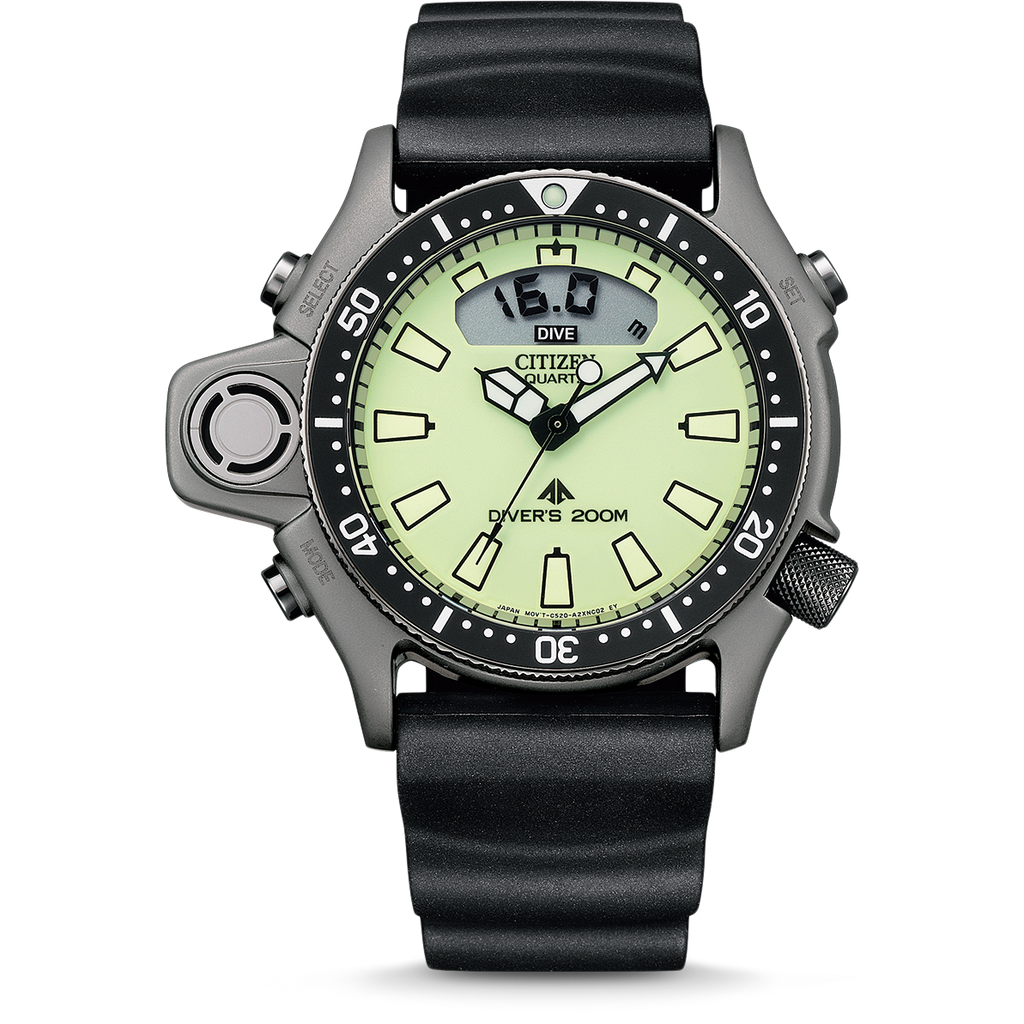 Citizen Eco-Drive Marine Promaster Green Men's Watch
