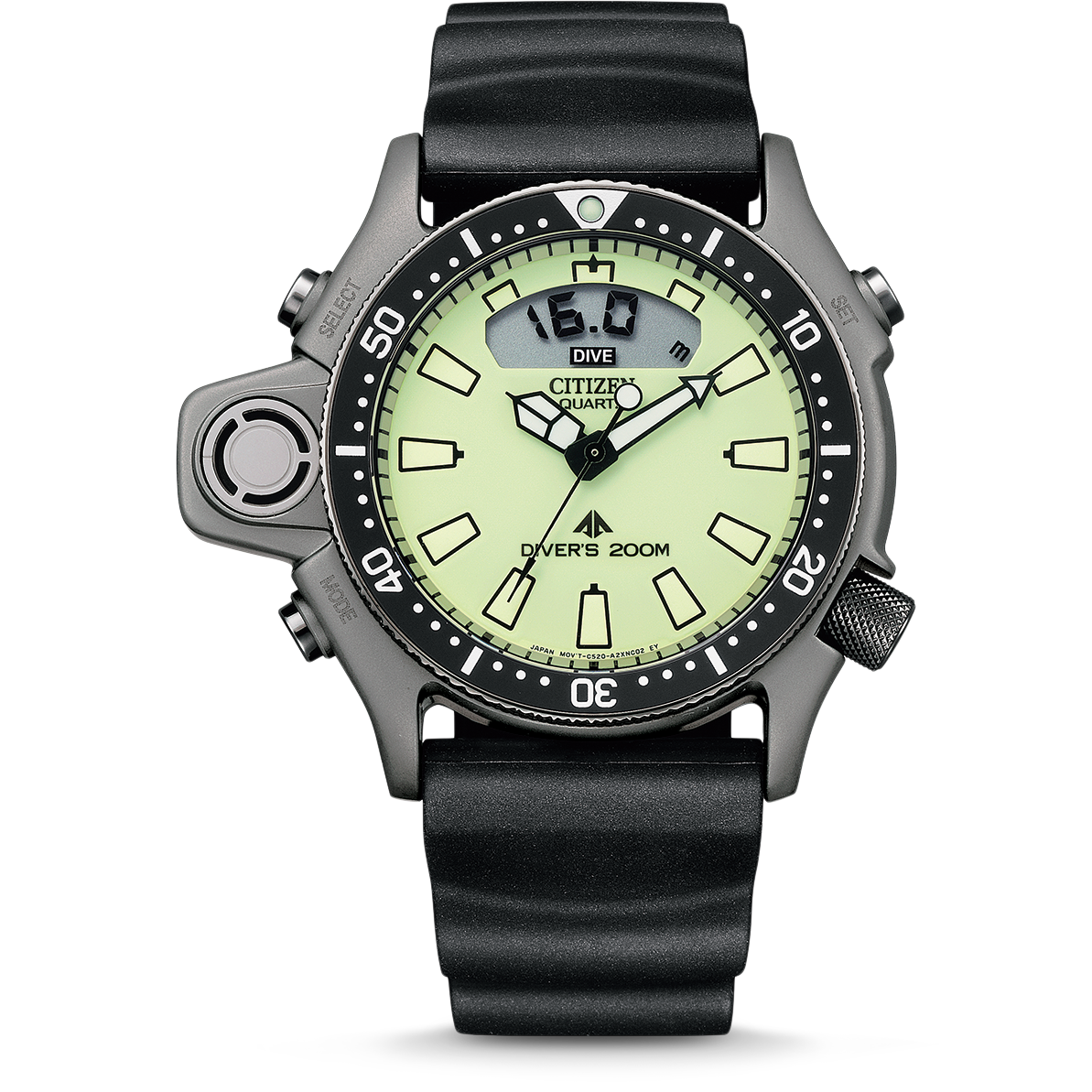 Citizen Eco-Drive Marine Promaster Green Men's Watch