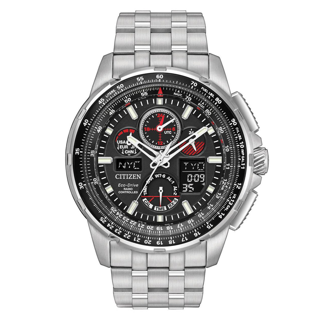 Citizen Men's Watch Skyhawk A-T Chronograph Radio Controlled Eco-Drive