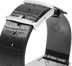 Calvin Klein Watch Accent Dress Watch Black Silver