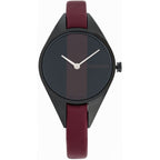 Calvin Klein Ladies Rebel Watch Black Red