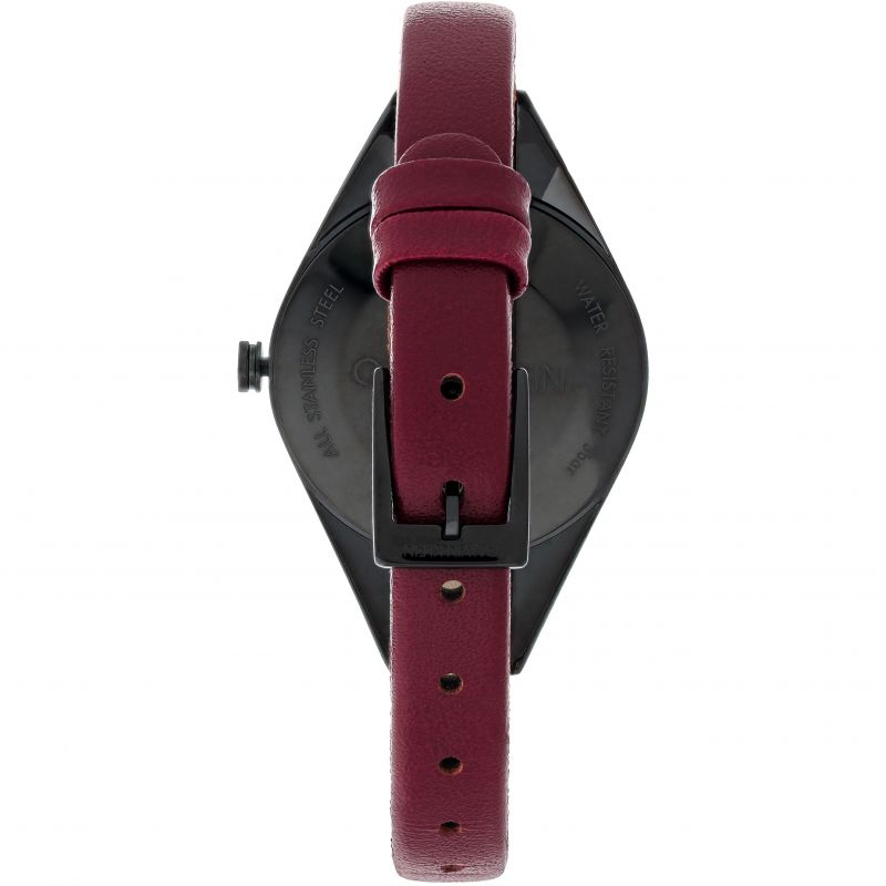 Calvin Klein Ladies Rebel Watch Black Red